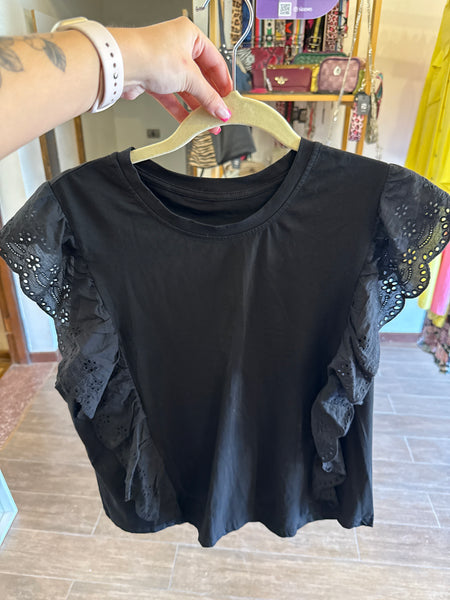 Poleras encaje