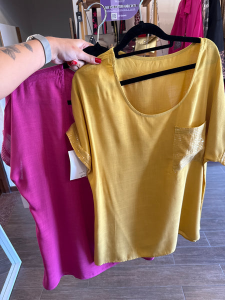 Poleras con lentejuelas