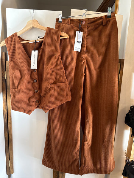 Conjunto café de cotele