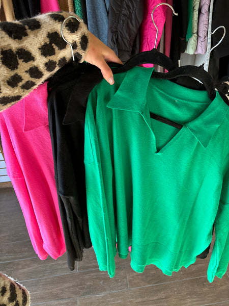 Sweater con cuello
