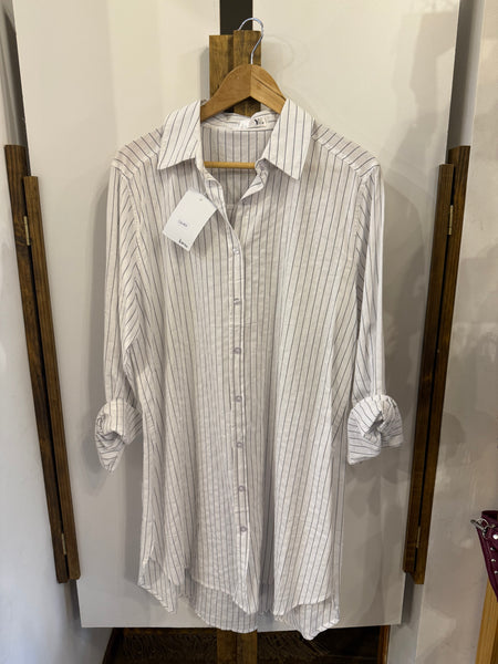 Blusas largas con rayas